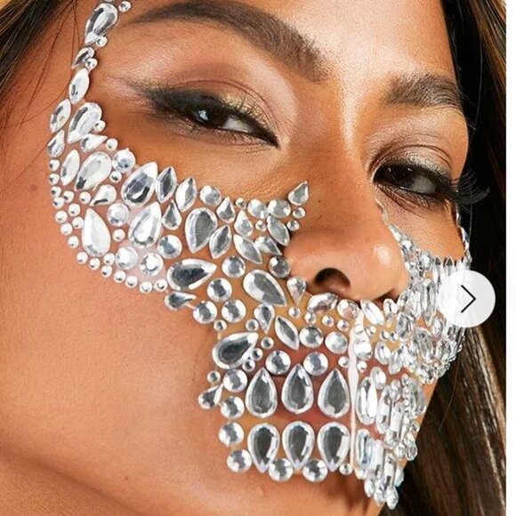 Halloween Skull Face Gems - New In Package - Picture 4 of 5